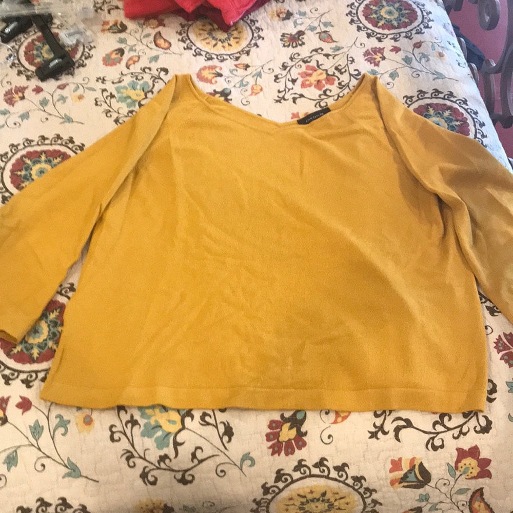 Ann Taylor mustard sweater